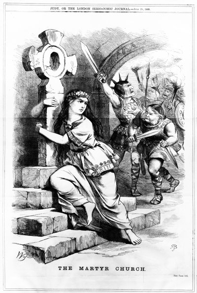 La Iglesia Mártir, ilustración de 
